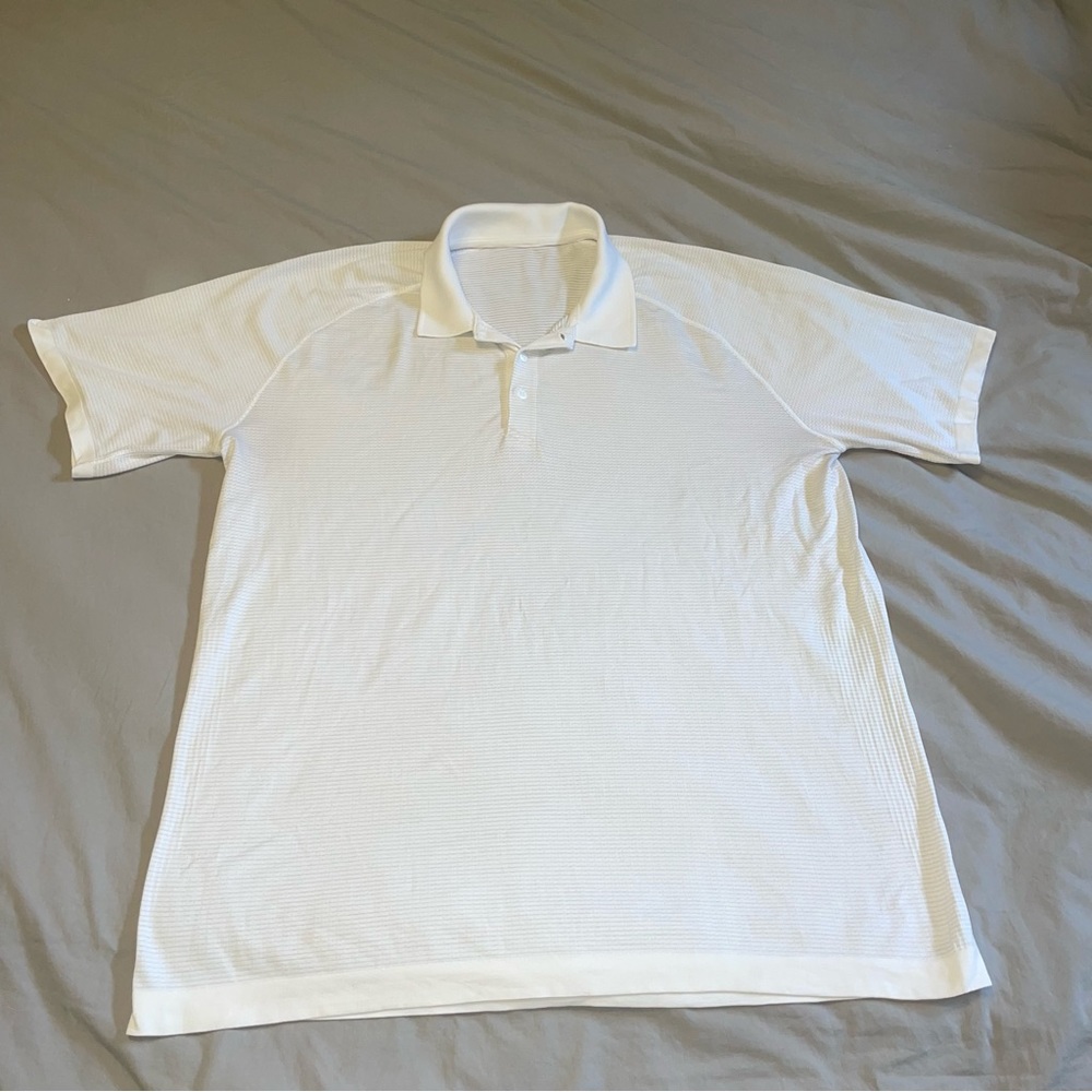 🍋 Lululemon white polo